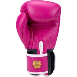 Raja Boxing Standard Pink Velcro Boxing Gloves -Boxing Discount Store RBGV 1 PNK c 5