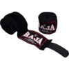 Raja Boxing Black 4.5m Elastic Hand Wraps -Boxing Discount Store RBHANWRA BLK