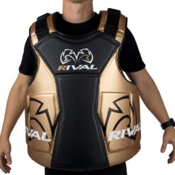 Rival RBP-One Black/Gold Body Protector -Boxing Discount Store RBP Black Gold 3