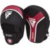 RDX T17 Aura Plus Red Focus Pads -Boxing Discount Store RDX FPR T17RED