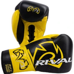 Rival RFX-Guerrero P4P Edition Black/Yellow Sparring Gloves