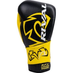Rival RFX-Guerrero P4P Edition Black/Yellow Sparring Gloves -Boxing Discount Store RFX G SPAR P4P Blk Y c 3