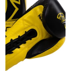 Rival RFX-Guerrero P4P Edition Black/Yellow Sparring Gloves -Boxing Discount Store RFX G SPAR P4P Blk Y c 7