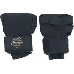 Rival Black 210 Gel Wraps -Boxing Discount Store RGW Black 210 1