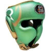 Rival RHG100 Green/Gold Professional Head Gear -Boxing Discount Store RHG100 Green Gold c