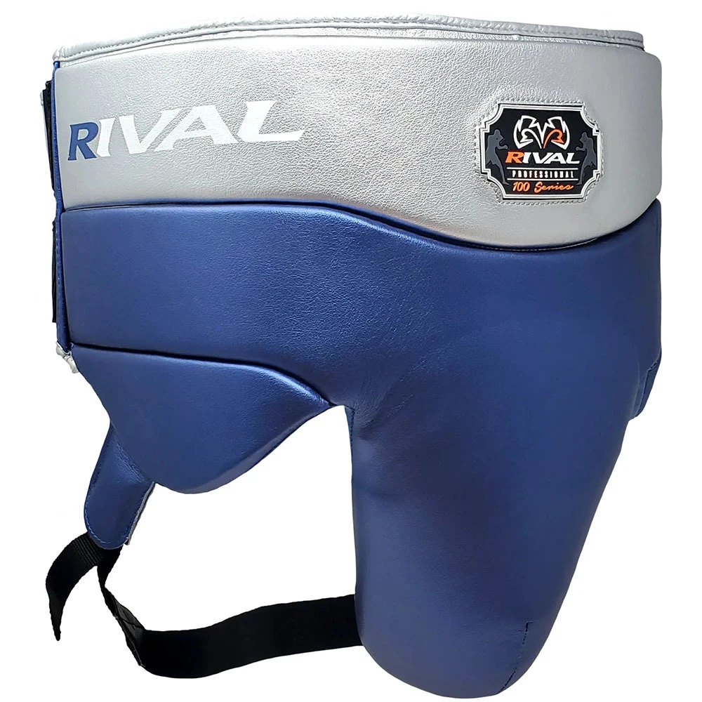 Rival RNFL100 Blue/Silver Professional No-Foul Protector 3 Rival RNFL100 Blue/Silver Professional No-Foul Protector