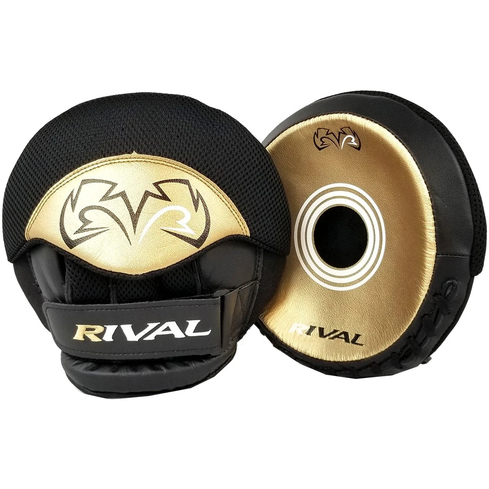 Rival RPM5 Parabolic 2.0 Black/Gold Punch Mitts 3 Rival RPM5 Parabolic 2.0 Black/Gold Punch Mitts