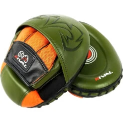 Rival RPM80 Impulse Punch Mitts -Boxing Discount Store RPM80 Khaki c 2