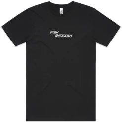 Risk Equals Reward Mens Black T-Shirt