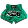 Raja Boxing Classic Green Muay Thai Shorts -Boxing Discount Store RSS GRN c