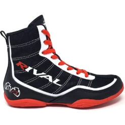 Rival RSX - Future Black White Red Youth Boxing Boots -Boxing Discount Store RSX FTR BWR c 3