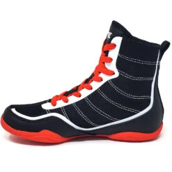 Rival RSX - Future Black White Red Youth Boxing Boots -Boxing Discount Store RSX FTR BWR c 4