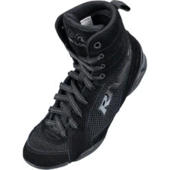 Rival RSX-Guerrero Deluxe Black Boxing Boots -Boxing Discount Store RSX G DLX Black c 3