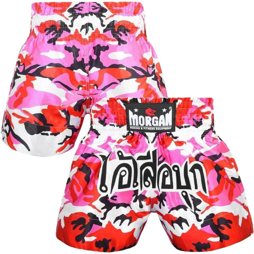 Morgan Muay Thai Pink Diabla Camo Shorts 6 Morgan Muay Thai Pink Diabla Camo Shorts - Image 4