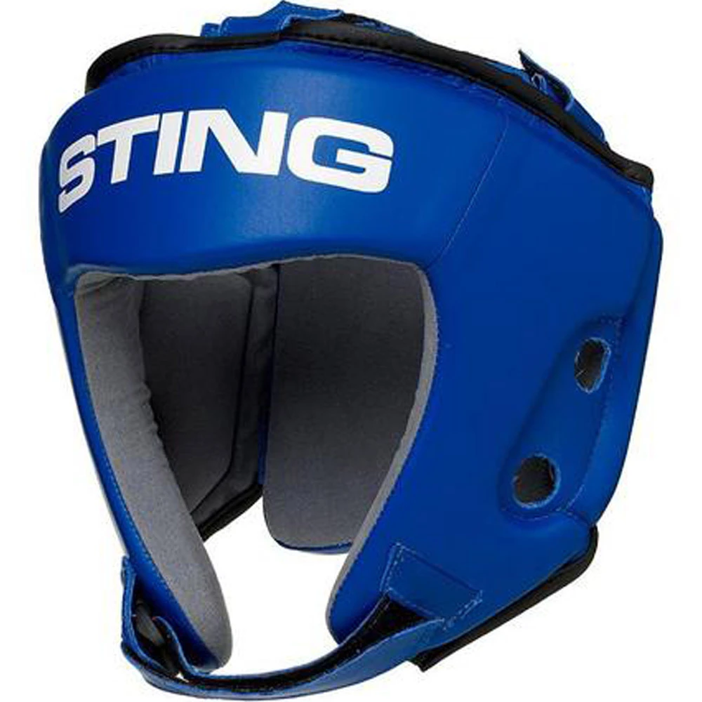 Sting Competition Aiba Blue Head Gear 3 Sting Competition Aiba Blue Head Gear