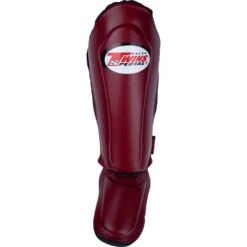Twins Slim-Fit Maroon Shin Guards -Boxing Discount Store SGL10 MAR c 3