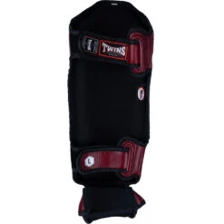 Twins Slim-Fit Maroon Shin Guards -Boxing Discount Store SGL10 MAR c 4