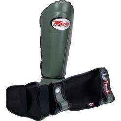 Twins Slim-Fit Olive Shin Guards -Boxing Discount Store SGL10 OLV c 2
