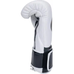 Salvador HF White/Black Velcro Training Gloves -Boxing Discount Store SHF VEL WB c 5