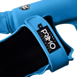 Primo Mayan Blue Classic Shin Guards -Boxing Discount Store SHG BLU c 2
