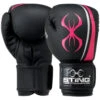 Sting Aurora Black/Pink Boxing Gloves -Boxing Discount Store SPBG 02 c