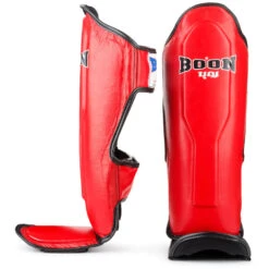 Boon Red Shin Guards