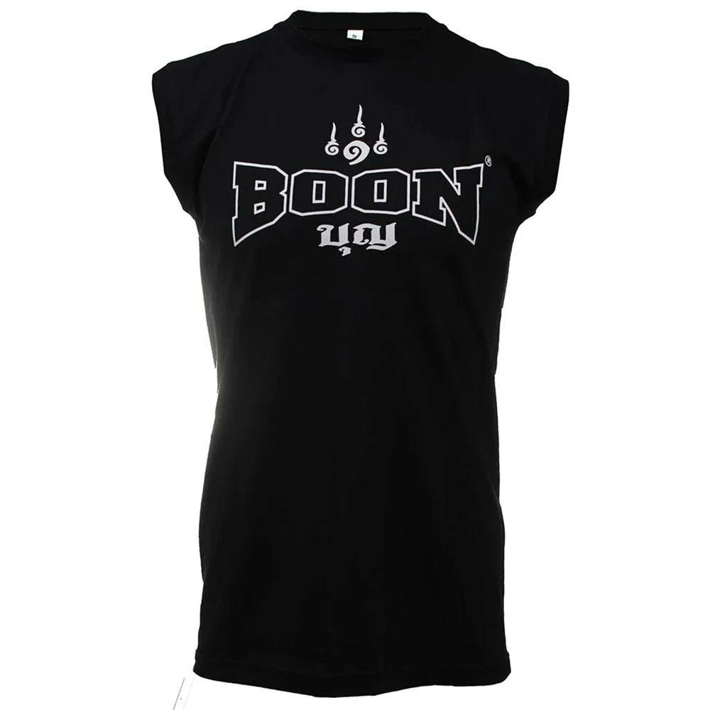 Boon Black Sleeveless Tee 3 Boon Black Sleeveless Tee
