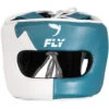 Fly Boxing Superbar Lightning Aqua/White Head Gear -Boxing Discount Store SUPBARL AW c