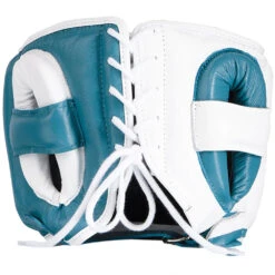 Fly Boxing Superbar Lightning Aqua/White Head Gear -Boxing Discount Store SUPBARL AW c 2