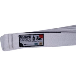Suave Kimonos White BJJ Belt -Boxing Discount Store SV ADULTBJJBELT c 2