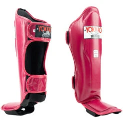 Yokkao Matrix Hot Pink Kids Shin Guards -Boxing Discount Store SYGLK X 19 c 2