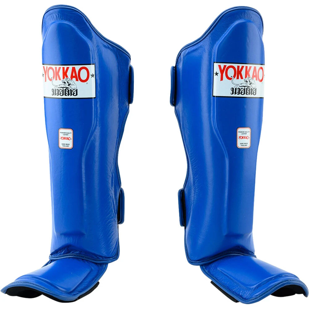 Yokkao Matrix Blue Kids Shin Guards 4 Yokkao Matrix Blue Kids Shin Guards - Image 2