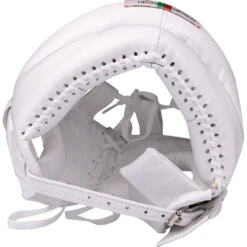 Boxeo TM White Head Gear -Boxing Discount Store TMHG WHT 6