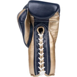 Boxeo TM Special Edition Black/Gold Lace Up Training Gloves -Boxing Discount Store TMSG LC BKGD c 5