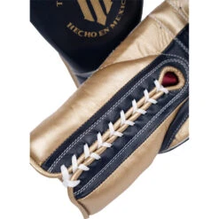 Boxeo TM Special Edition Black/Gold Lace Up Training Gloves -Boxing Discount Store TMSG LC BKGD c 8