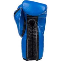 Boxeo TM Special Edition Blue/Black Lace Up Training Gloves -Boxing Discount Store TMSG LC BLBK c 5