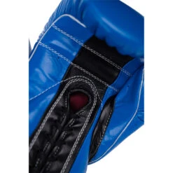 Boxeo TM Special Edition Blue/Black Lace Up Training Gloves -Boxing Discount Store TMSG LC BLBK c 7