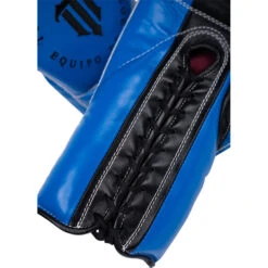 Boxeo TM Special Edition Blue/Black Lace Up Training Gloves -Boxing Discount Store TMSG LC BLBK c 8