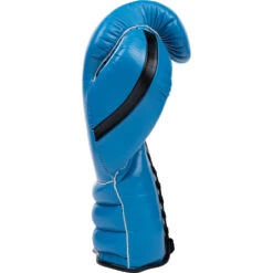 Boxeo TM Special Edition Sky Blue/Black Lace Up Training Gloves -Boxing Discount Store TMSG LC SBBK c 4