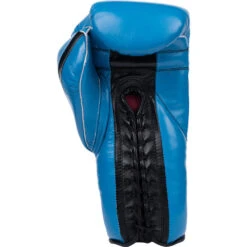 Boxeo TM Special Edition Sky Blue/Black Lace Up Training Gloves -Boxing Discount Store TMSG LC SBBK c 5