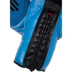 Boxeo TM Special Edition Sky Blue/Black Lace Up Training Gloves -Boxing Discount Store TMSG LC SBBK c 8