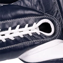 Boxeo TM Navy Blue Lace-Up Training Gloves -Boxing Discount Store TMTG LC NAV c 7