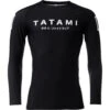 Tatami Katakana Black Long Sleeve Rash Guard -Boxing Discount Store TT KLS RASHGUARD K c