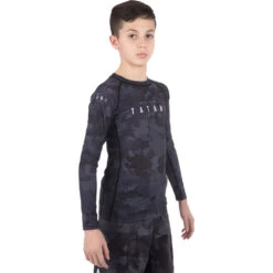 Tatami Stealth Kids Long Sleeve Rash Guard
