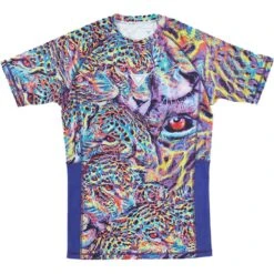 VHTS 2023 Trippy Tiger Series Purple Rash Guard