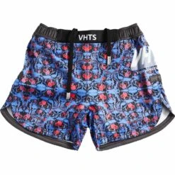 VHTS Trippy Tiger Series Blue Combat Shorts