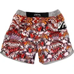VHTS Trippy Tiger Series Red Combat Shorts