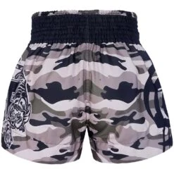 Tuff Grey Camouflage Thai Boxing Shorts 10 Tuff Grey Camouflage Thai Boxing Shorts -Boxing Discount Store TUF MS640GRY c 3