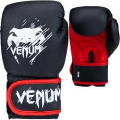 Venum Contender Black/Red Kids Boxing Gloves 8 Venum Contender Black/Red Kids Boxing Gloves -Boxing Discount Store VENUM 02822 100 c 2
