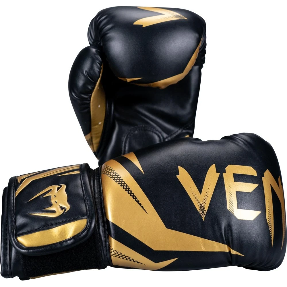 Venum Challenger 3.0 Black/Gold Boxing Gloves 3 Venum Challenger 3.0 Black/Gold Boxing Gloves
